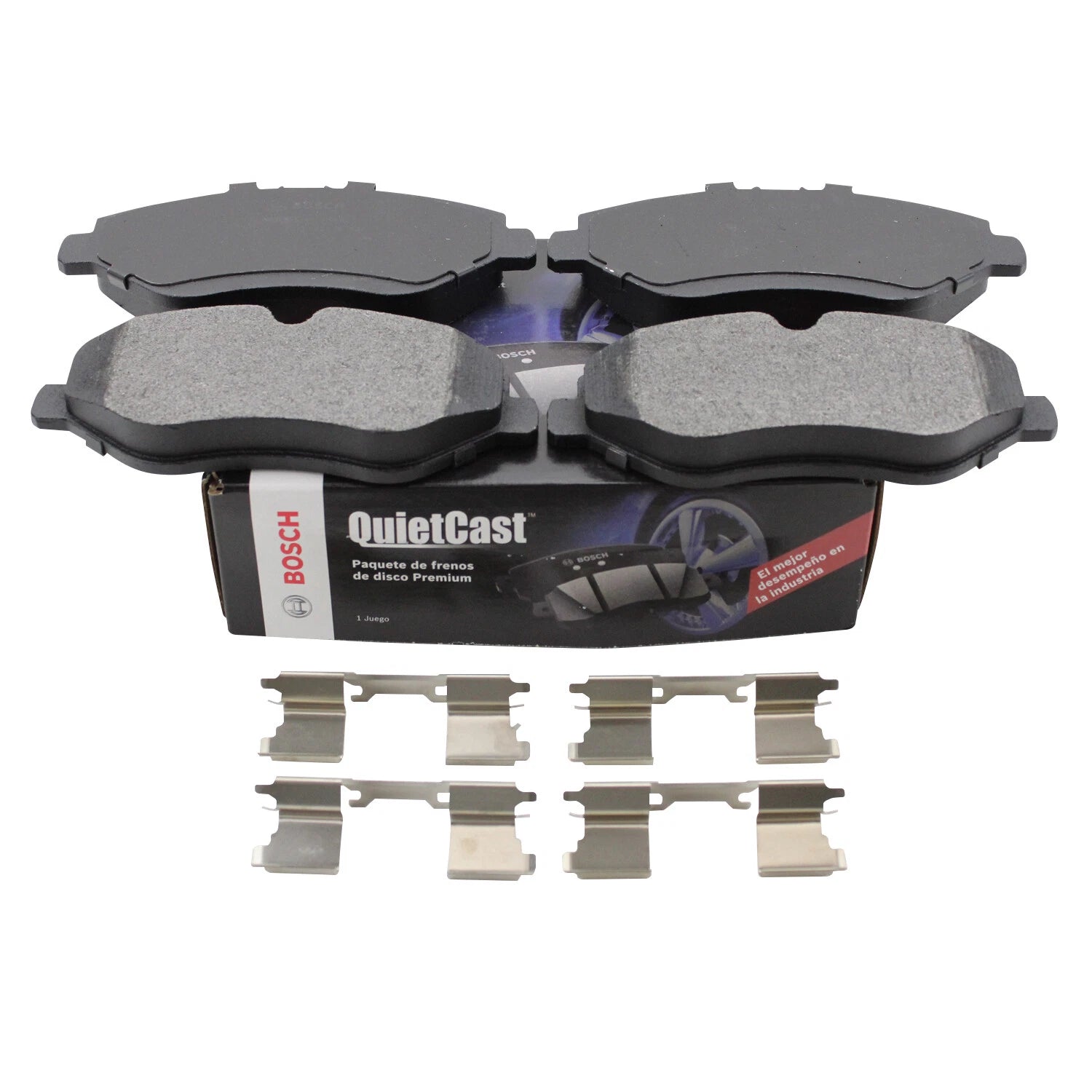 Bosch QuietCast Front Semi-Met Brake Pad for Dodge Freightliner Sprinter 2500 (2007–2018)