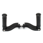 Rear Passenger Foot Pegs for Harley Touring (1993-2023) Black