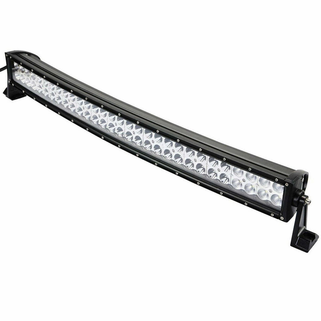 32" 180W 60-LED 6000K White Curved Off-Road Bar Wire Work Light (2019-2024)
