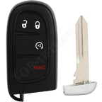 Key Fob Remote Shell Case for Jeep Cherokee (2014–2021)