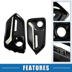Fog Light Grille Cover Trim Pair for Honda Civic (2020–2021)