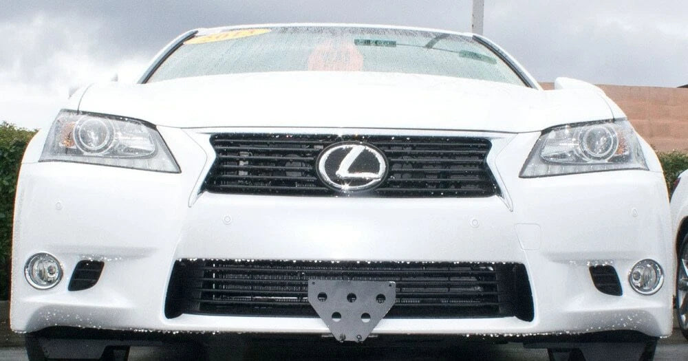 License Plate Bracket Replacement Metal Removable for Lexus GS350 (2013–2014)