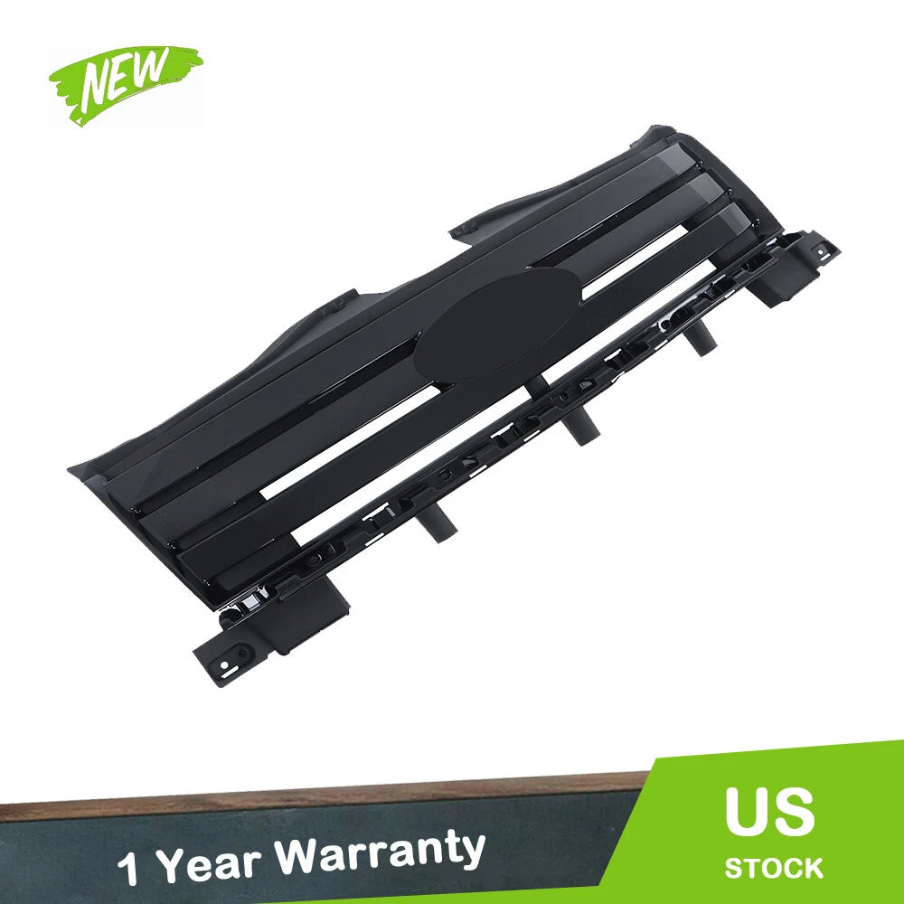 Front Upper Grille for Ford Edge (2007–2010) with Gloss Black Trim