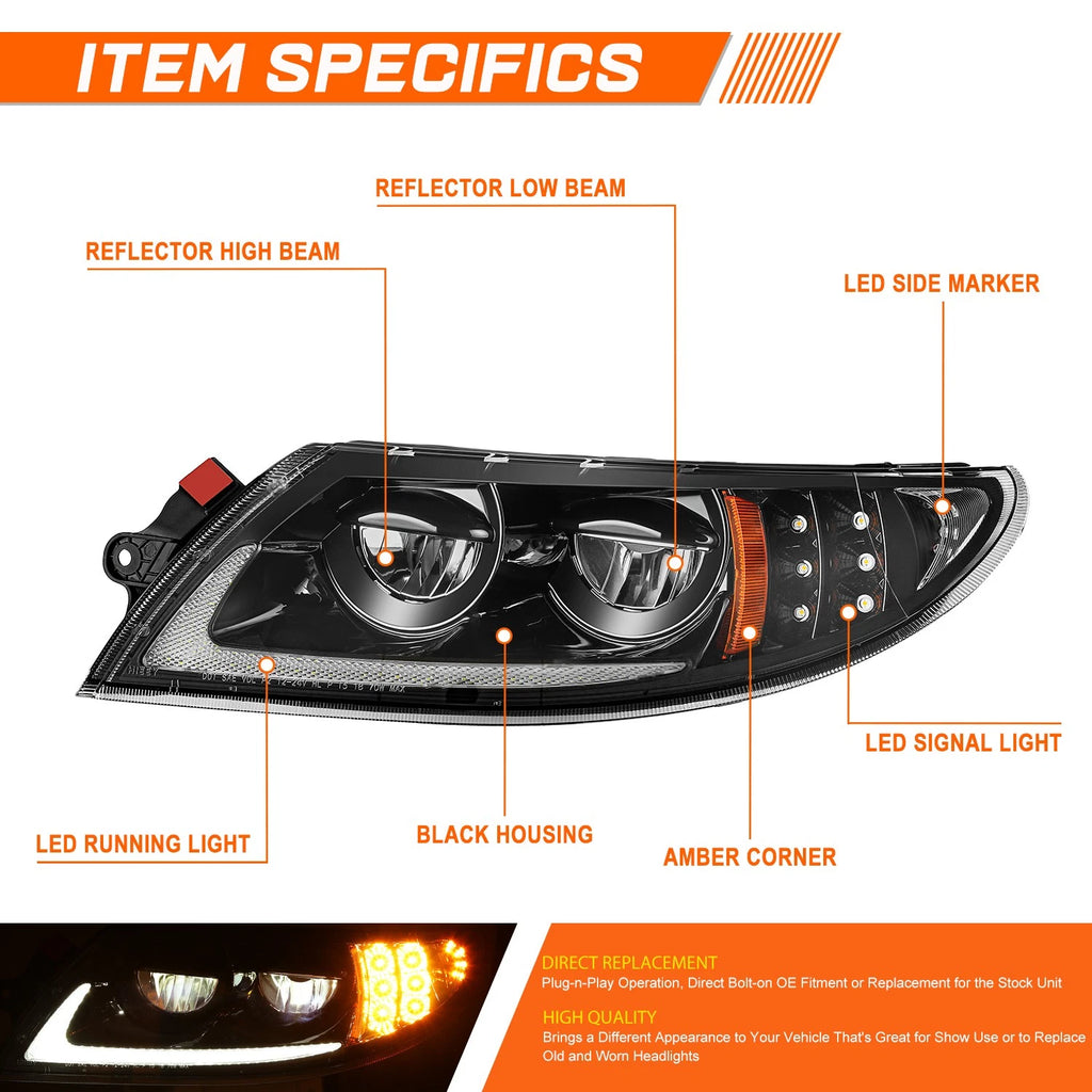 Clear Lens Front Fog Lights for Toyota RAV4 (2019–2020)