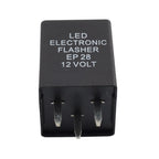 3-Pin EP28 Flasher Relay for Chevrolet (LED Turn Signal Bulbs)