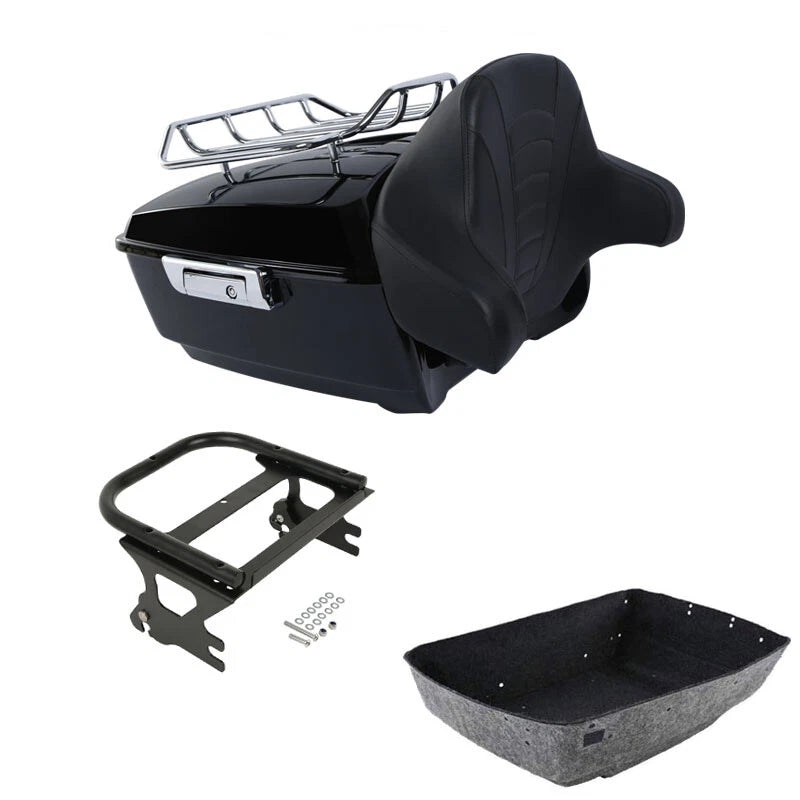 Trunk Backrest Rack Mount for Harley Touring Electra Road Glide (1997–2008)