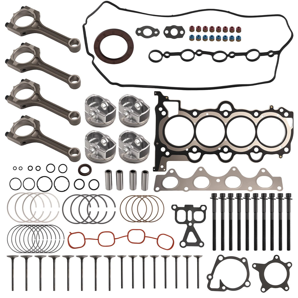 Cylinder Head Set for Hyundai Accent Veloster Kia Rio Soul 1.6L (2012–2019)