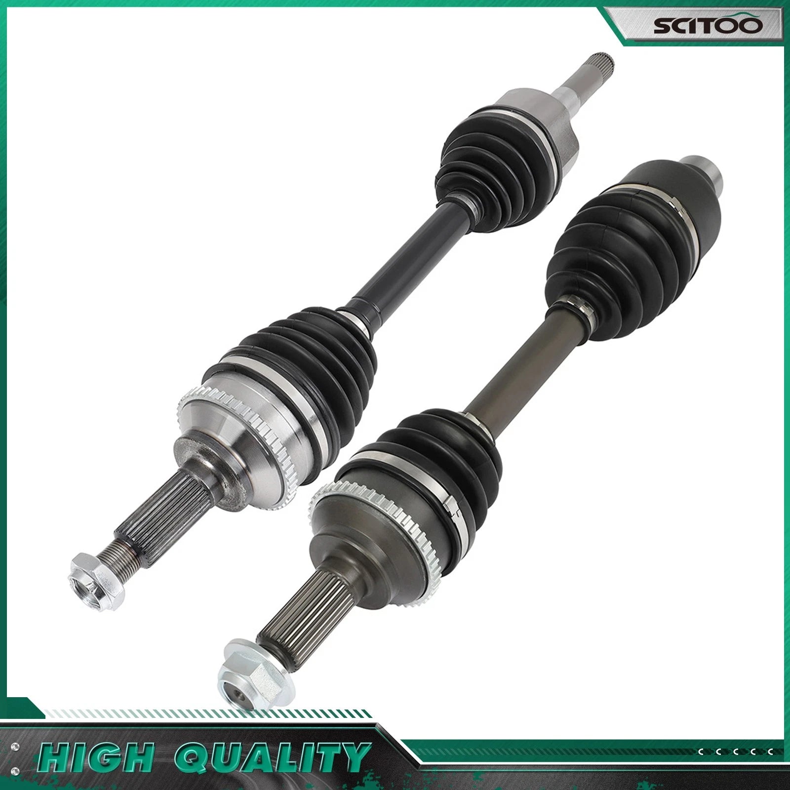 2 CV Axle Assemblies for Ford Escape (2001–2008) Front Left & Right