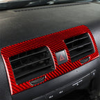 Carbon Fiber Center Console Air Vent Outlet Cover Trim for Hummer H3 (2006-2010)