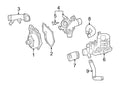 Genuine OEM Radiator Coolant Hose 6512000151 for Mercedes-Benz