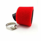 2X 45 Degree Angled Neck Air Filter 38mm 37mm for Dirt Pit Bike