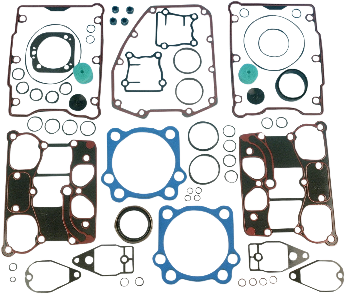 Motor Gasket Kit for JAMES GASKET (Metal Head, Silicone Rocker)