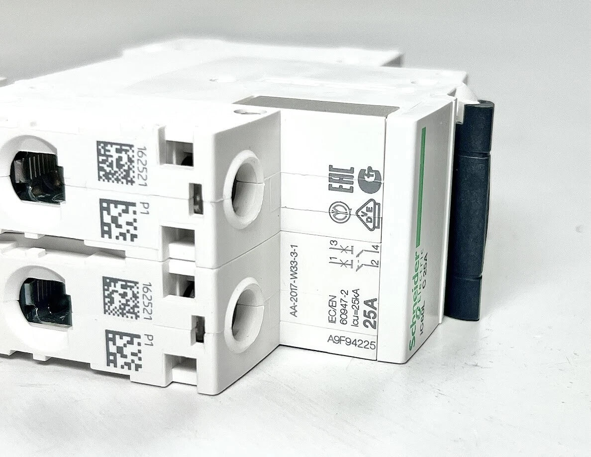 Mini Circuit Breaker iC60L C25 for Schneider Electric A9F94225