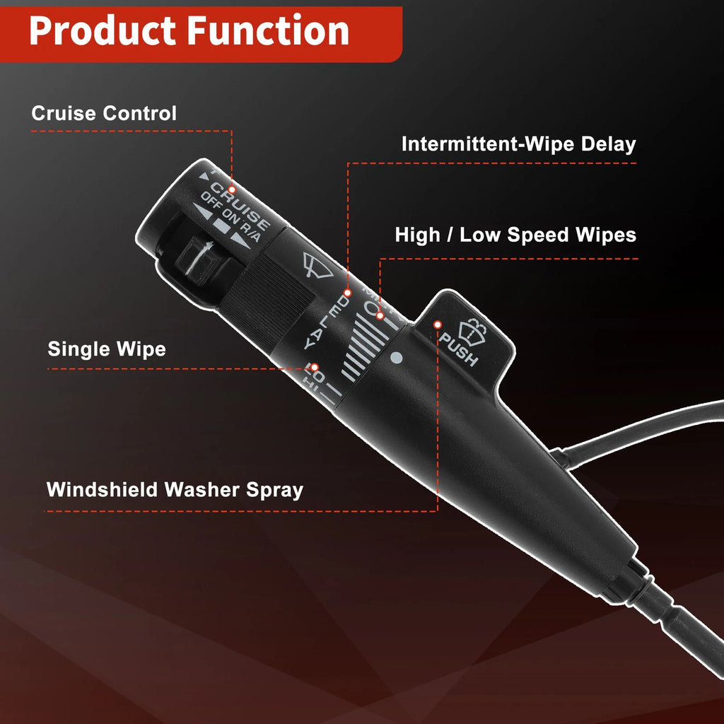 Turn Signal Switch Lever for Chevy GMC C/K 1500 2500 3500 (1995–2000)