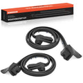2X Door Weatherstrip Seal for Chevy Camaro Pontiac (1982–1992)