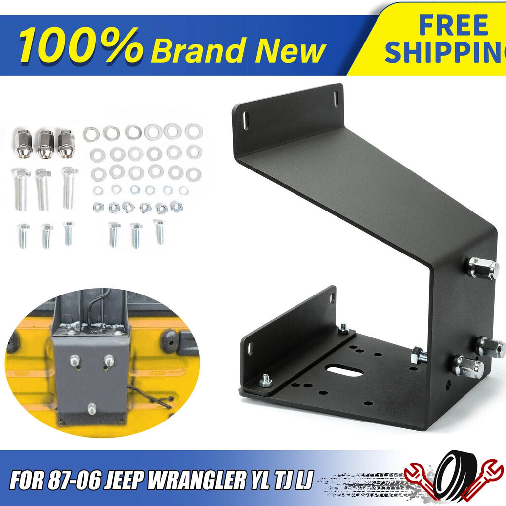 Tailgate Spare Tire Carrier Mount for Jeep Wrangler YJ TJ LJ (1987–2006)