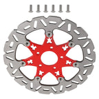 Front Disc Rotors for Harley-Davidson Dyna (2006–2017) & Sportster (2014–2024) Red