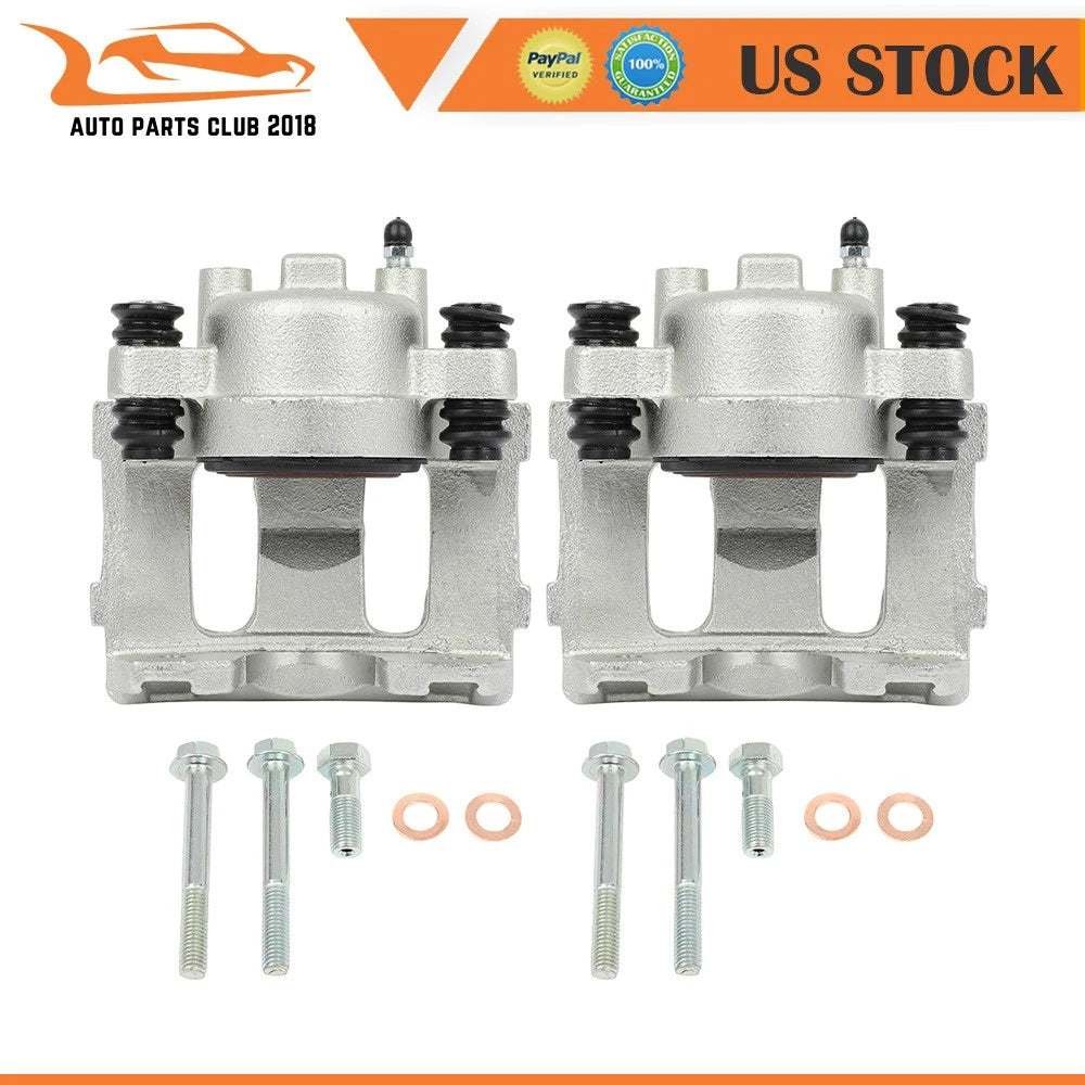 Brake Calipers with Bracket Pair for Jeep Grand Cherokee (1993–1998) & Jeep TJ (1997–2006)