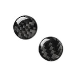 Carbon Fiber AC Switch Button Cover Trim for Audi A6 A7 (2012-2018)