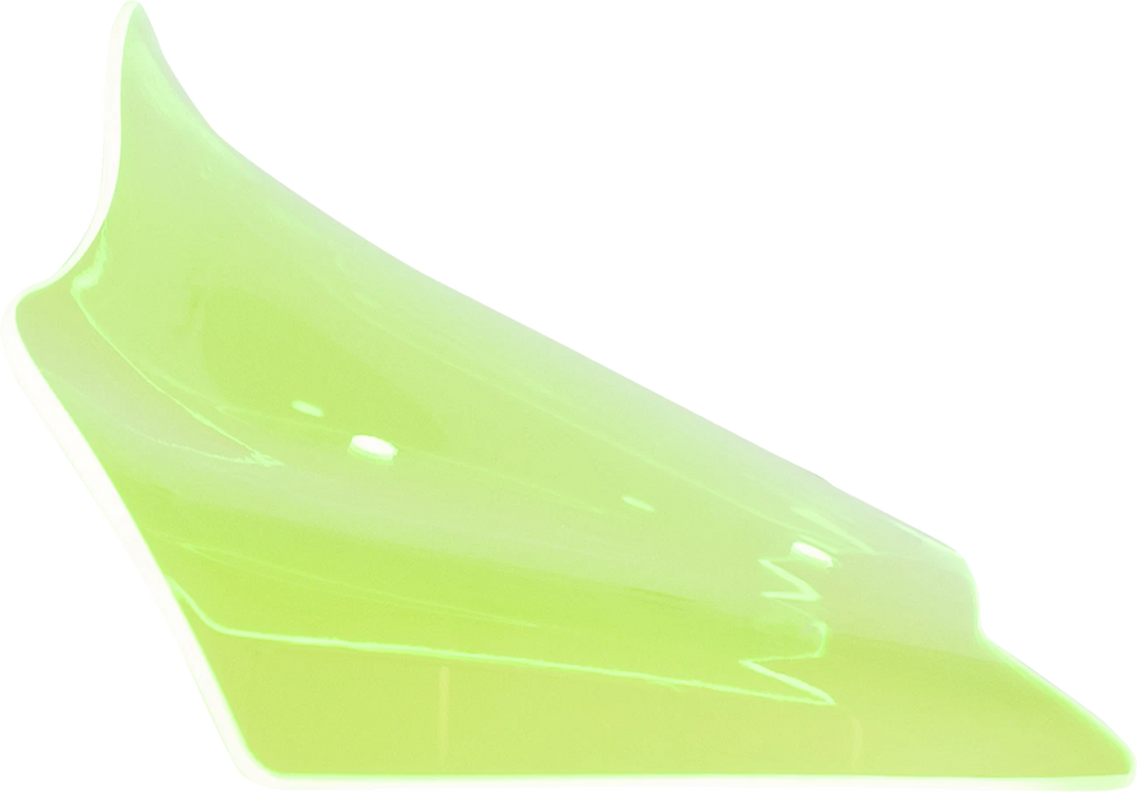 Klock Werks 8" Kolor Flare Windshield for FLHX (KWW-01-0726) - Green Ice