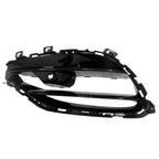Front Driver Side Bumper Cover Grille with Sensor Hole Replacement for Jeep