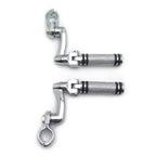Diamond O Ring Footpeg Rest for Harley Road King, Sportster (1.25")