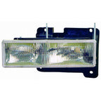 Replacement Driver Side Composite Head Light Assembly (See compatibility Chart)