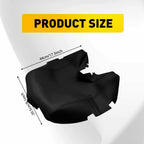 Center Console Lid Armrest Cover for Acura TL (2009–2014) Black Leather