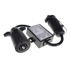 7-Way to 7-Pin Trailer Light Converter for Boat Towing Bike Carrier
