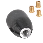 Universal Manual Gear Shift Knob Lever 61mm - Black Forged Fiber