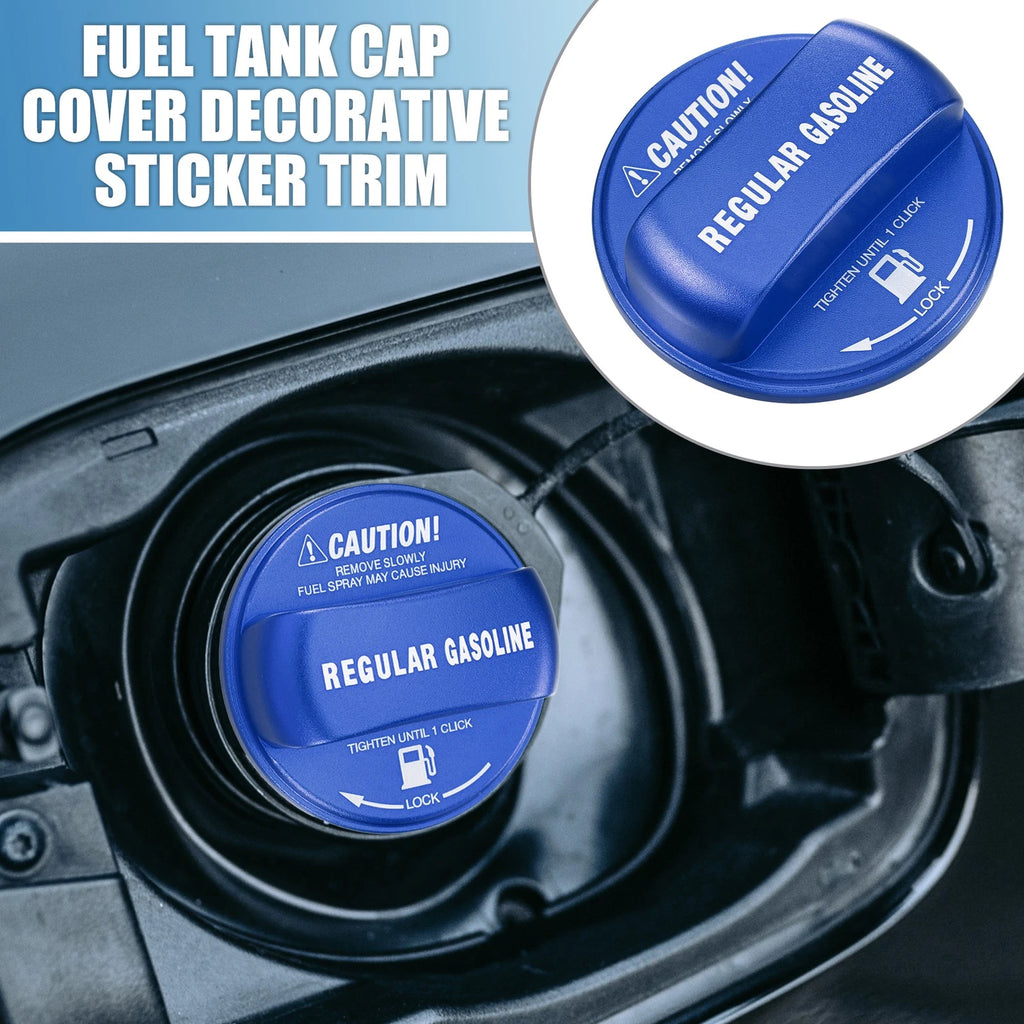 Decorative Oil Fuel Cap Sticker for Honda Odyssey (2011–2017) - Blue Aluminum Alloy 767153696121