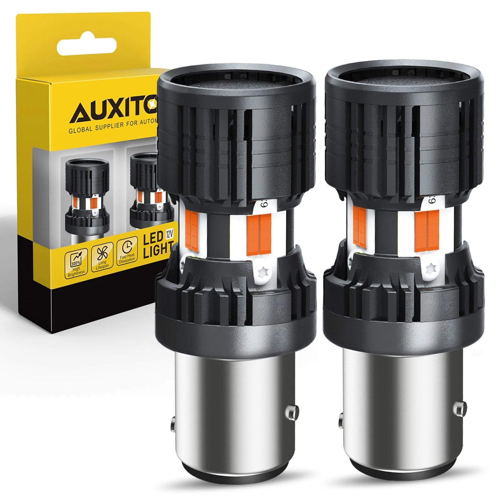 Pair 1157 CANBUS LED Turn Signal Indicator Bulbs for