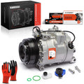 A/C Compressor with Clutch for BMW M5 2011–2013, 2015–2016, 550i 2011–2016