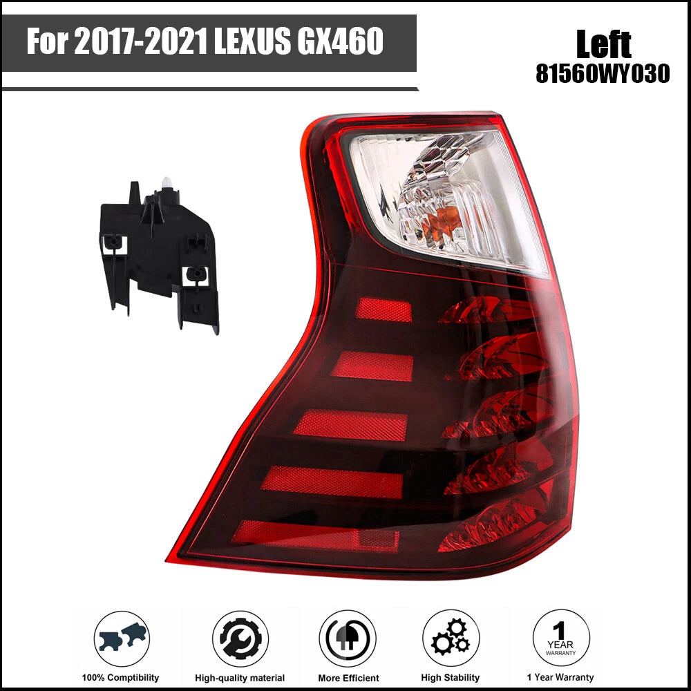 Tail Light Assembly for Lexus GX460 (2017â2021) Left Driver Side