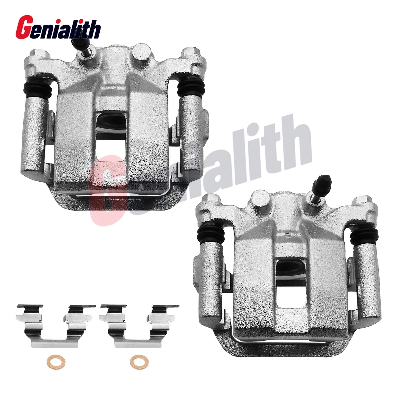 2X Disc Brake Caliper w/ Bracket Rear for Nissan Rogue (2008–2015)