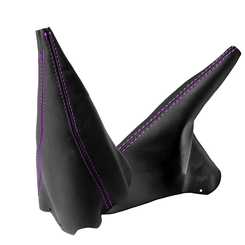 Manual and E Brake Boot Set for Ford Mustang (1994–2004) Purple Stitch