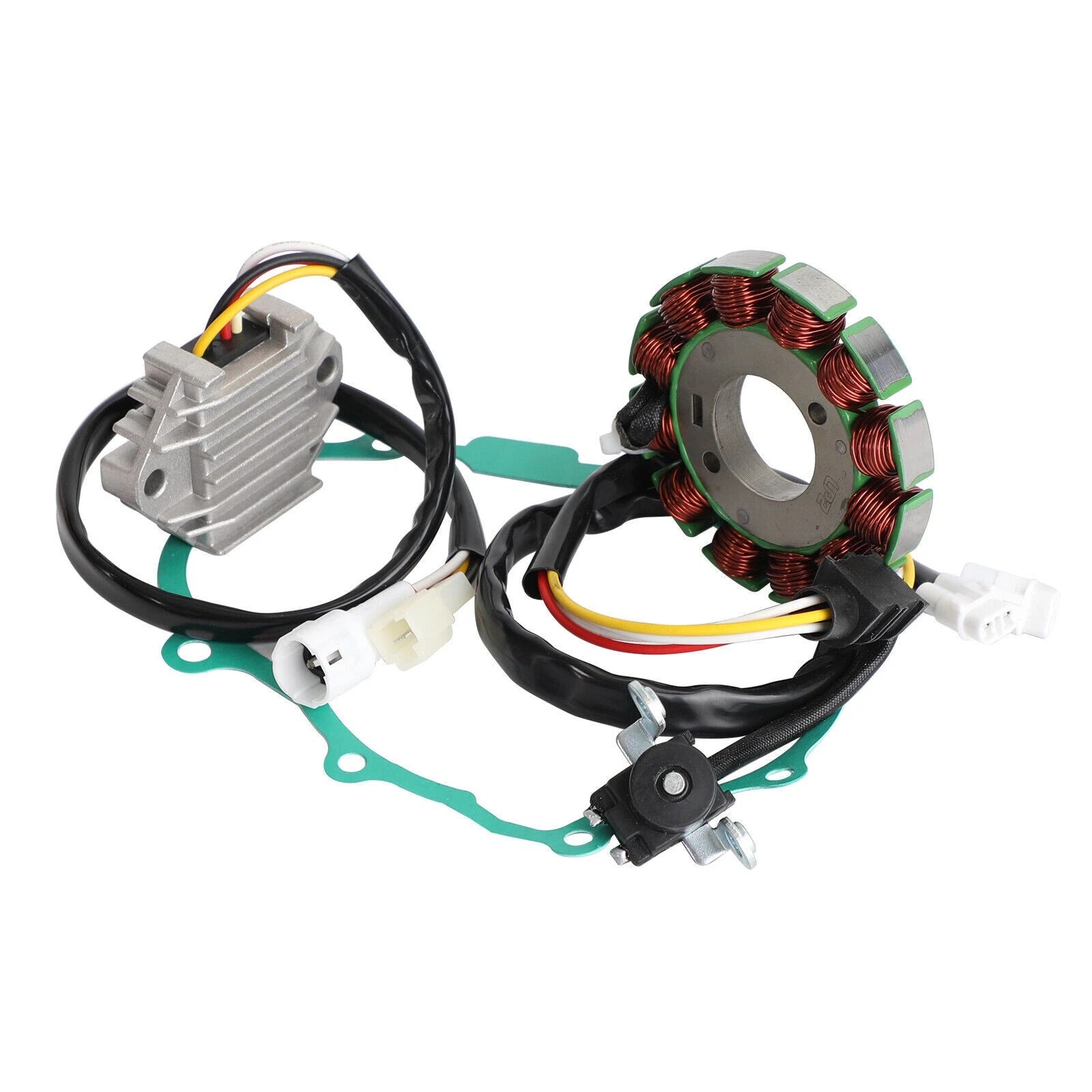 Magneto Stator + Voltage Rectifier + Gasket for Yamaha WR250F (2003–2006)