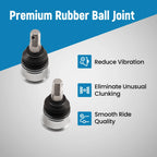 Set of 2 Front Upper Lower Control Arm Ball Joints for Honda Accord (2003–2007) and Acura TSX (2004–2008)