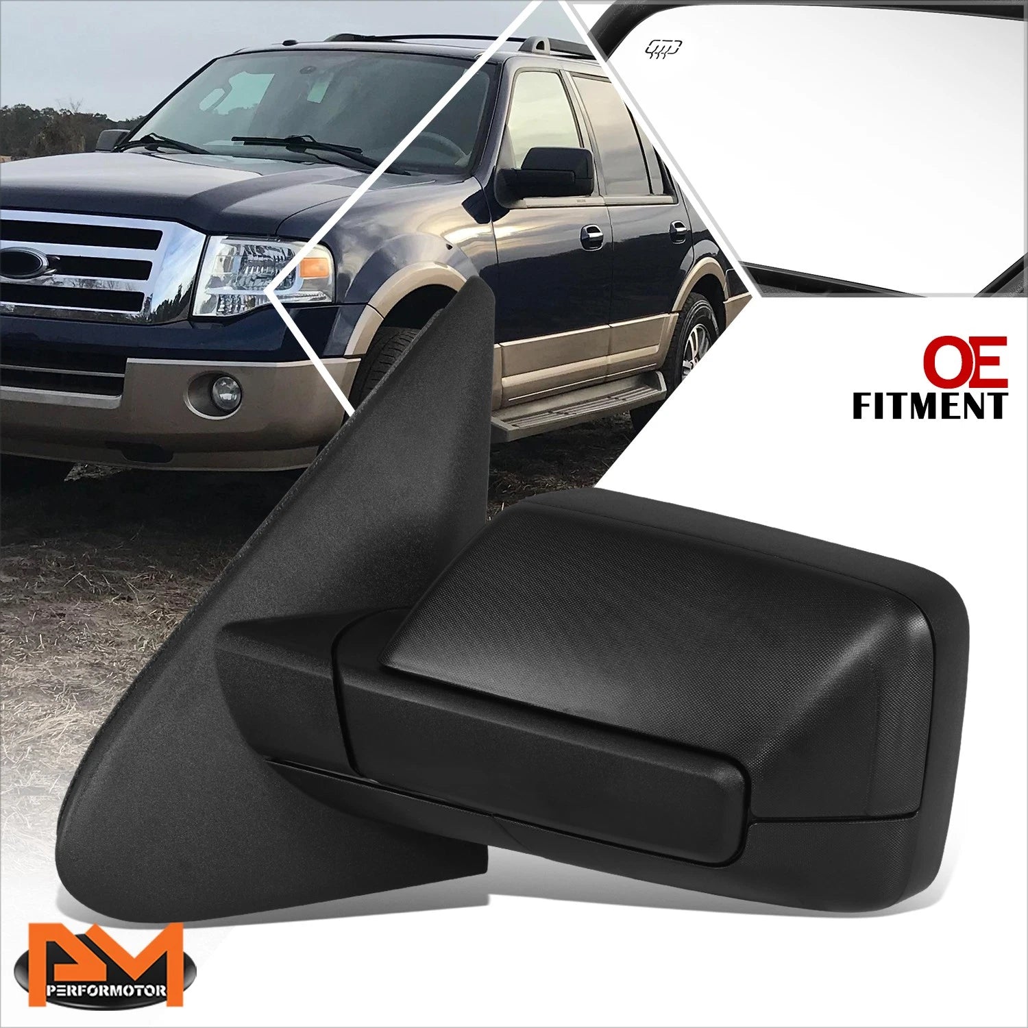 Power Adjust Heated Side Rear View Mirror for Ford Expedition (2011)