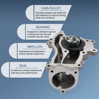 Water Pump for Buick Encore, Chevrolet Trax (2013–2020)