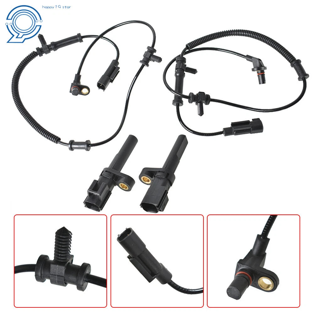 Set of 4 ABS Wheel Speed Sensors for Dodge RAM 1500 (2009–2012)