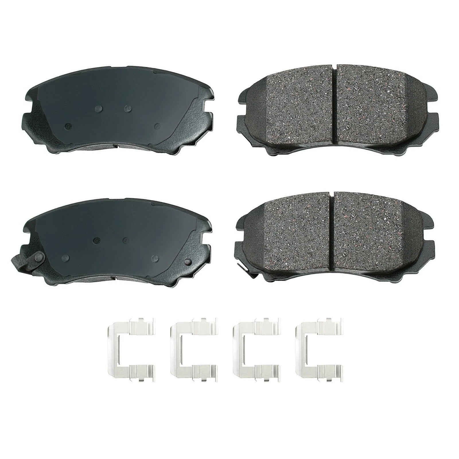 Front Brake Kit with 321mm Drilled Rotors & Akebono Pads for Buick Chevy GMC