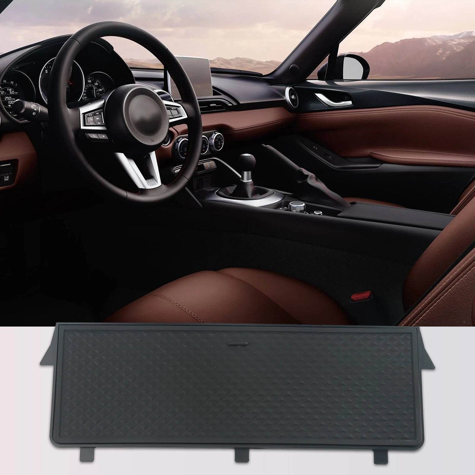 Armrest Box Storage Divider Plate for Mazda MX-5 RF (2015–2019)