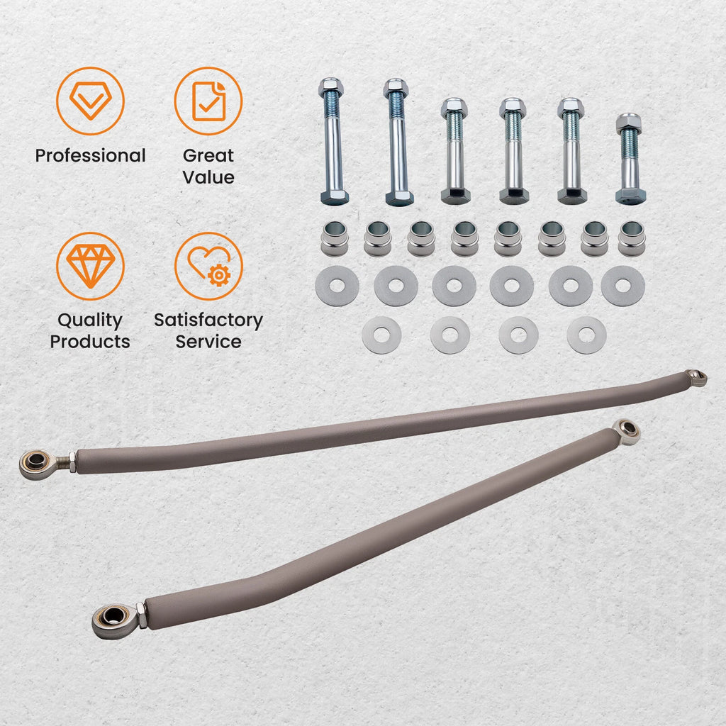 Heavy Duty Crossover Steering Kit for Cherokee XJ (1984–2001), Wrangler TJ/LJ (1997–2006)
