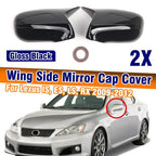 LHD Wing Mirror Cap Covers No Indicators for Lexus IS/ES/LS/RX (2009–2012)