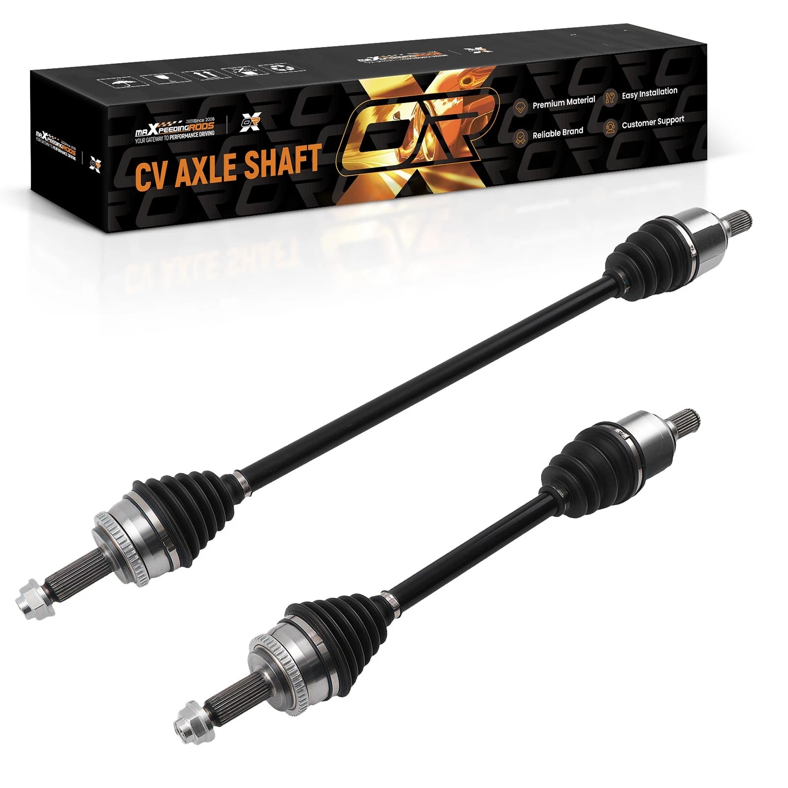 2 CV Axles for Kia Soul (2014–2019) Front Left & Right