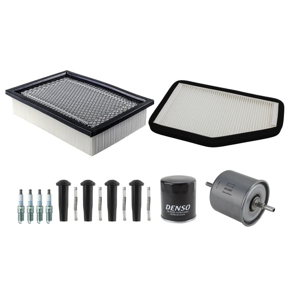 Tune Up Kit with 4 NGK Spark Plugs & Boots for Ford Escape (2001–2007)