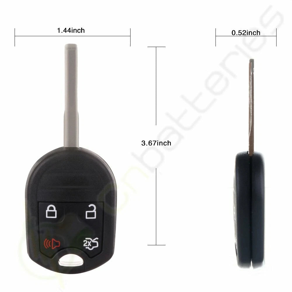 Keyless Entry Remote Fob for Ford Fiesta (2015–2019) CWTWB1U793