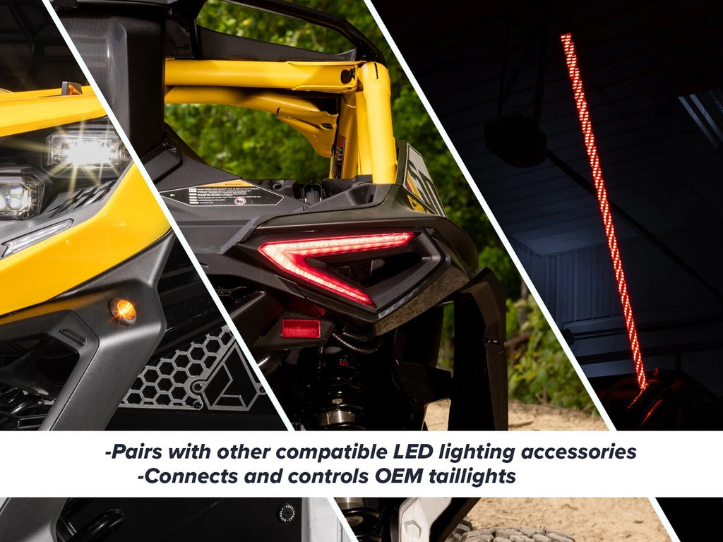 SuperATV Deluxe Self-Canceling Turn Signal Kit for Can-Am Maverick R (2024+)
