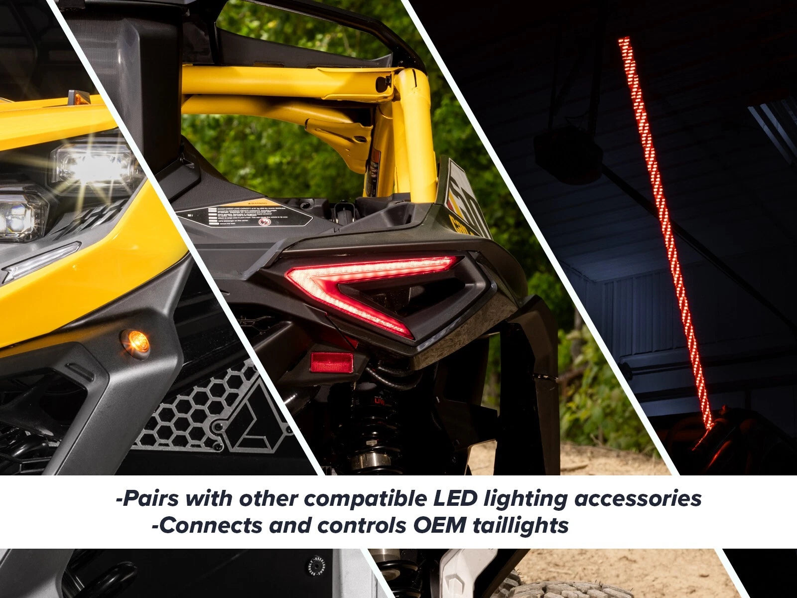 SuperATV Deluxe Self-Canceling Turn Signal Kit for Can-Am Maverick R (2024+)